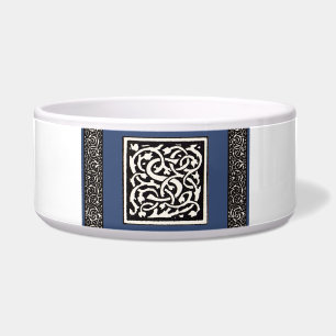 Vintages Monogram S Art Nouveau Napf