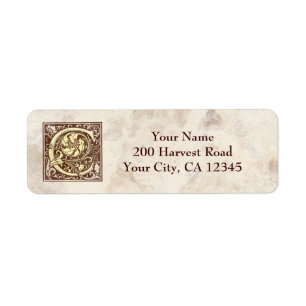 Vintages Monogramm C