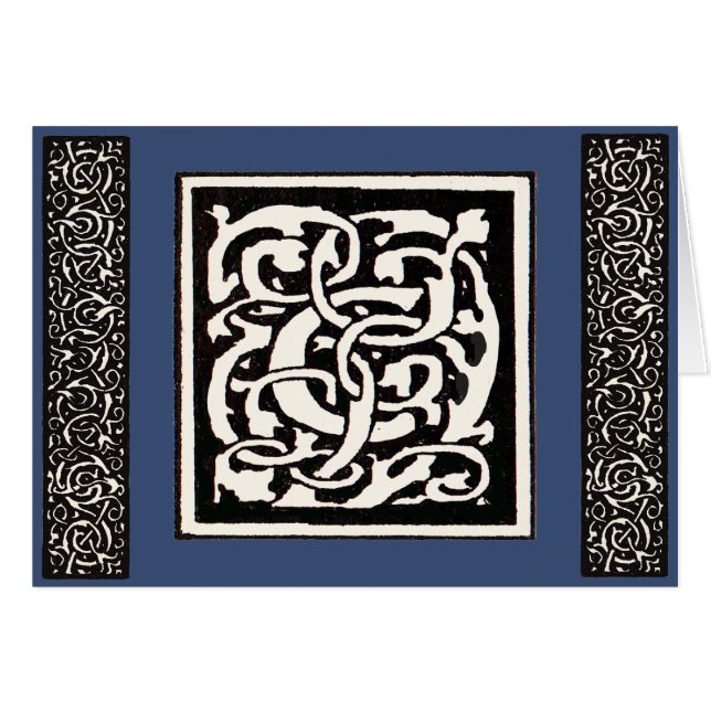 Vintages Monogramm C Jugendstil (Vorderseite (Horizontal))