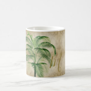 Vintages Monogramm Kaffeetasse