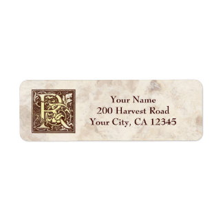 Vintages Monogramm R