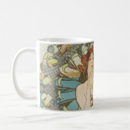 Vintages Mont-Carlo-Poster von Alphonse Mucha Kaffeetasse