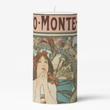 Vintages Mont-Carlo-Poster von Alphonse Mucha