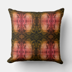 Vintages Mosaik von Paris Sacred Heart jesus Throw Kissen