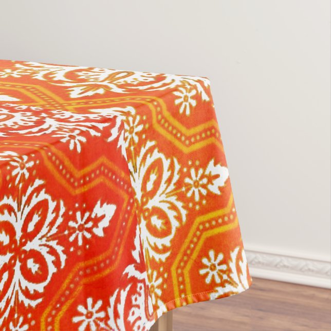 Vintages Motif Tischdecke (Beispiel)