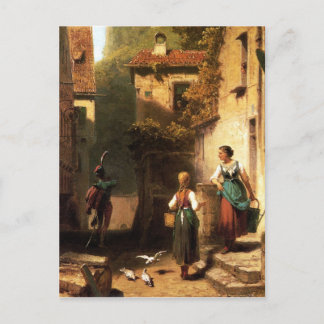 Vintages Motiv - The Sergeant - Spitzweg Postkarte