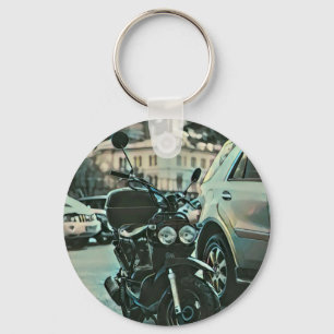 Vintages Motorengeschenk Schlüsselanhänger