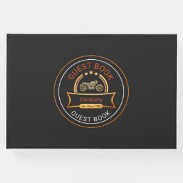 Vintages Motorrad Gästebuch