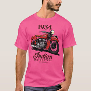 Vintages Motorrad T-Shirt