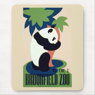 Vintages Mousepad "Brookfield Zoo"