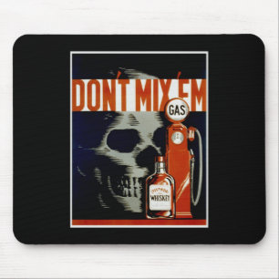 Vintages Mousepad "Don't Mix Em"