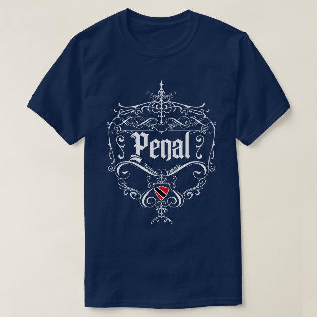 Vintages Muster 1 T-Shirt (Design vorne)