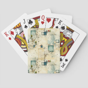 Vintages Muster (5) Spielkarten