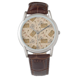 Vintages Muster Armbanduhr