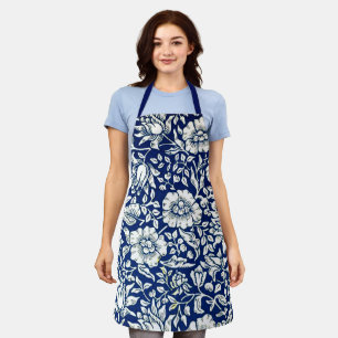 Vintages Muster, Blue Mallow, von William Morris Schürze