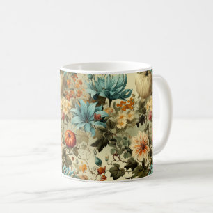 Vintages Muster des Erntedanks (5) Kaffeetasse