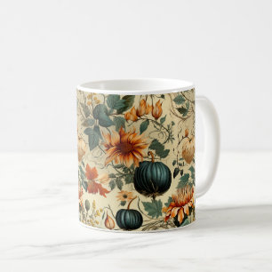 Vintages Muster des Erntedanks (6) Kaffeetasse