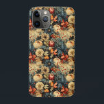 Vintages Muster des Erntedanks mit Blumenmuster (1 Case-Mate iPhone Hülle<br><div class="desc">Dieses Handy ist eine harmonische Mischung aus Vintagen Botanischen und dem skurrilen Charme von Squashmustern. Es bringt die Schönheit der Natur in die Fingerspitzen und schafft so eine visuelle Symphonie. Bestelle noch heute!</div>