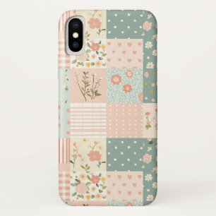 Vintages Muster für Blumenmuster - Pastell (6) Case-Mate iPhone Hülle
