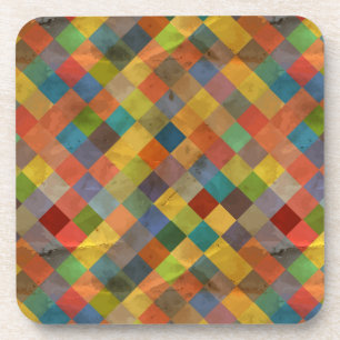 Vintages Muster. Geometrisch. Untersetzer