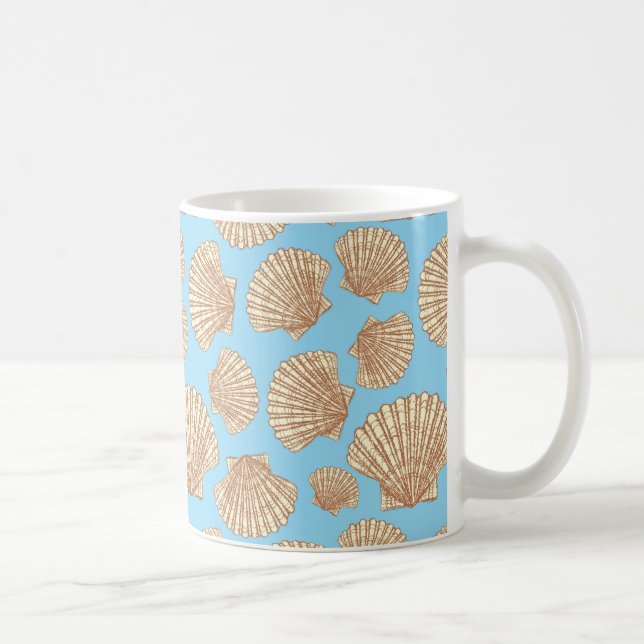 Vintages Muster Kaffeetasse (Rechts)