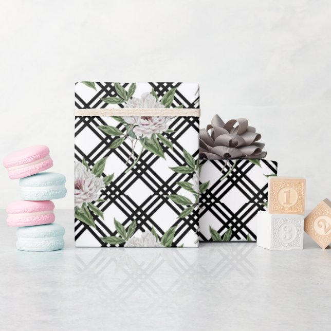 Vintages Musterpapier Geschenkpapier (Babyparty)