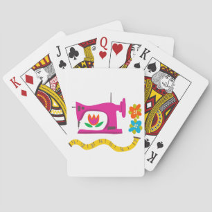 Vintages Nähen Spielkarten