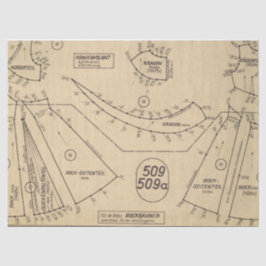 Vintages Nähmuster I Seidenpapier