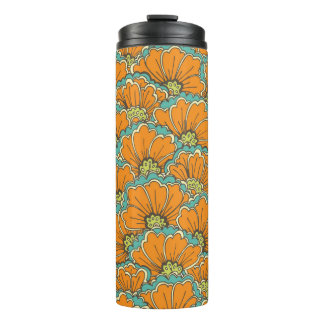 Vintages Nahost-Muster Thermosbecher