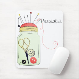 Vintages Nähset Mousepad