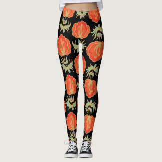 Vintages Nahtloses Muster Leggings