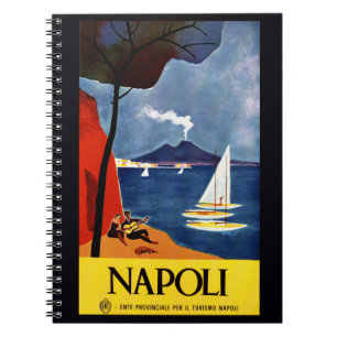 Vintages Napoli Neapel - Italien Notebook Notizblock