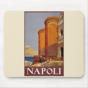 Vintages Napoli-Poster - Italien Mousepad