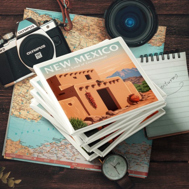 Vintages neues Mexiko Magnet (Von Creator hochgeladen)