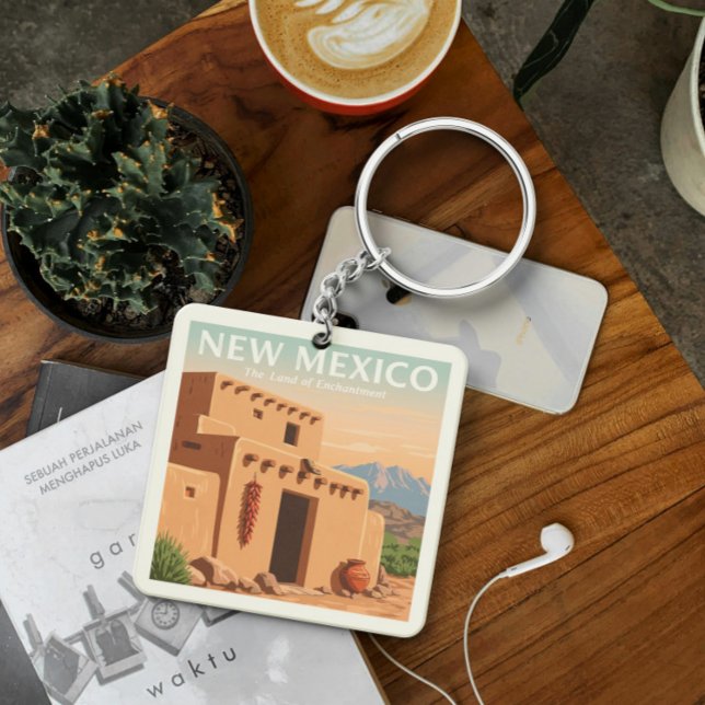 Vintages neues Mexiko Schlüsselanhänger (Von Creator hochgeladen)