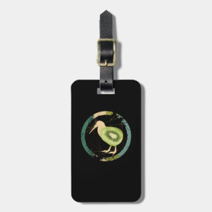 Vintages Neuseeland Kiwi Gepäckanhänger