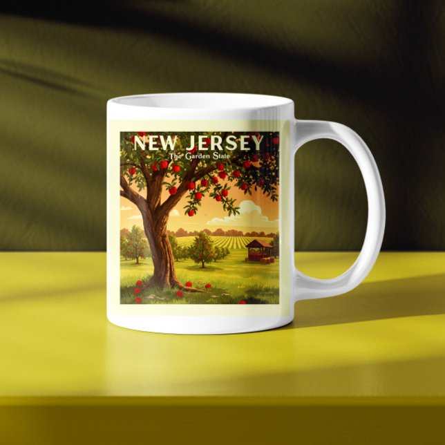 Vintages New Jersey Kaffeetasse (Von Creator hochgeladen)