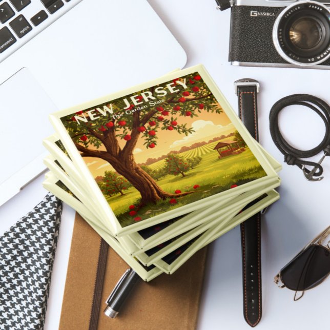 Vintages New Jersey Magnet (Von Creator hochgeladen)