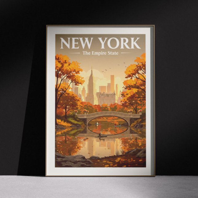 Vintages New York Poster (Von Creator hochgeladen)