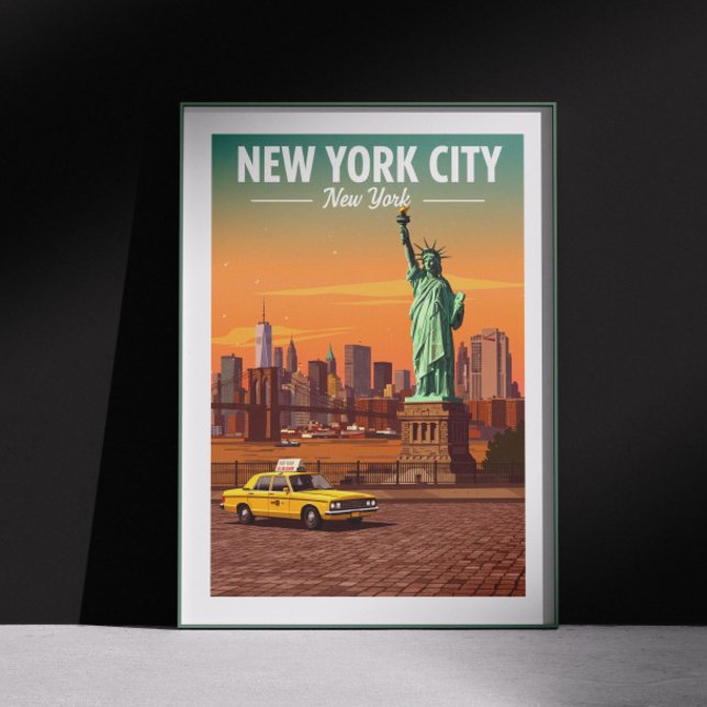 Vintages New York Poster (Von Creator hochgeladen)