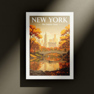 Vintages New York Postkarte