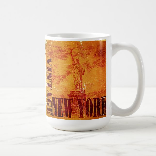 Vintages New York - Tasse (Rechts)
