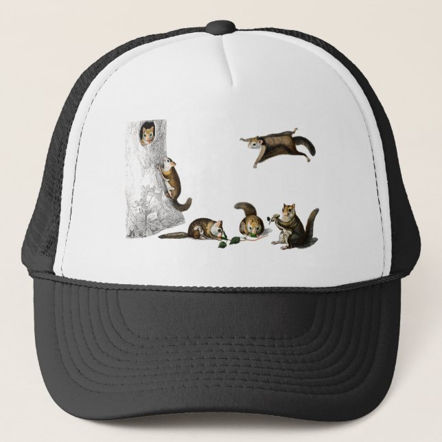 Vintages Nordfliegeneich Truckerkappe (Vorderseite)