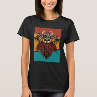 Vintages Norse Steampunk Viking Mechanisch T-Shirt