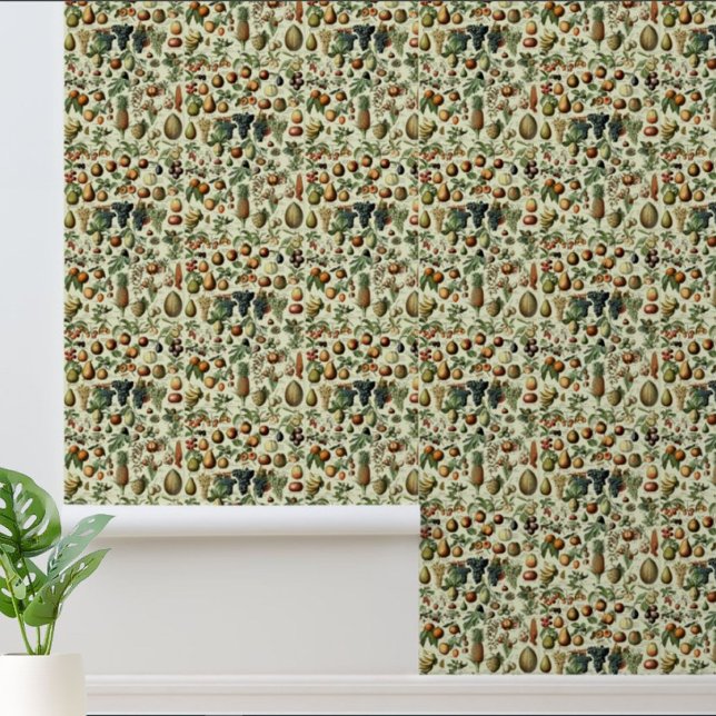 Vintages Obst von Adolphe Millot Tapete (Von Creator hochgeladen)