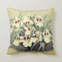 Vintages odontoglossum Orchidee Throwkissen Kissen