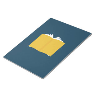 Vintages offenes Buch Notizblock