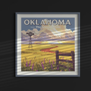 Vintages Oklahoma Poster