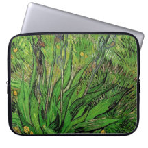 Vintages Ölgemälde mit Blumenbezug, Iris von Van G