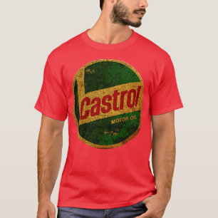 Vintages Ölzeichen bei Wetter T-Shirt